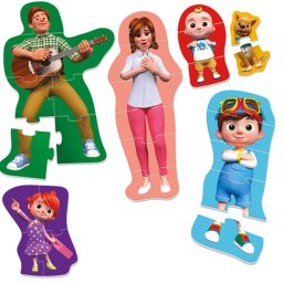 Headu cocomelon - puzzleuri progresive