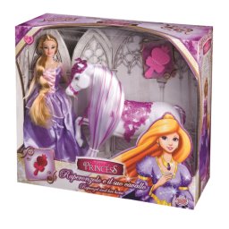 Princess, papusa rapunzel de 30 cm si calutul ei, gg02952e