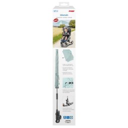 Umbreluta de soare ajustabila cu protectie solara uv 50+, pentru carucior bebelusi, menta, reer shinesafe mint 84173