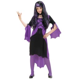 Costum vampirita mov fata - 5 - 7 ani / 128 cm