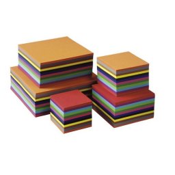 Set 480 coli pliabile colorate 20 x 20 cm - Heutink