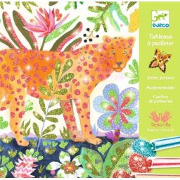 Atelier creativ cu sclipici, tropico