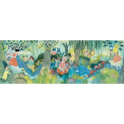 Puzzle djeco 350 pcs, river party- petrecere la rau