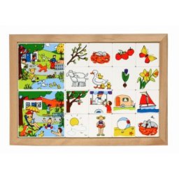 Joc Educativ Pentru Gradinita Loto Anotimpuri - Primavara-vara - Educo