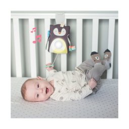 Jucarie multifunctionala cu inel gingival-Pinguinul Prince Taf Toys