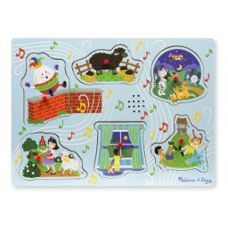 Puzzle Cu Sunete Cantecele Copilariei 2 - Melissa And Doug