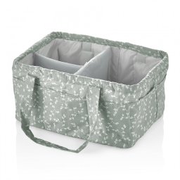 Geanta organizator pentru scutece si accesorii copii/bebelusi, babyjem, 25x35 cm (culoare: verde)