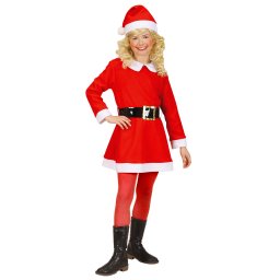 Costum craciunita simpla fetita - 5 - 7 ani / 128 cm