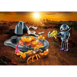 Playmobil - lupta impotriva scorpionului de foc