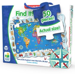 Puzzle si joc harta lumii