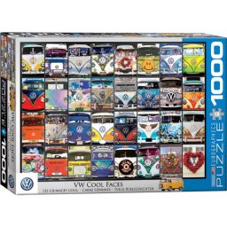 Puzzle 1000 piese VW Cool Faces