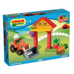 Joc de construit Unico Country Farm 21 piese AH