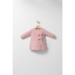 Rochita cu fundite pentru fetite ballon, tongs baby (marime: 12-18 luni, culoare: somon)