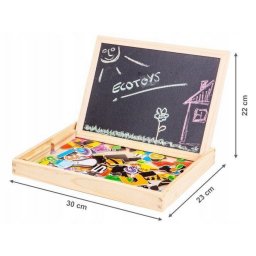 Tabla educationala cu magnet ecotoys