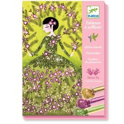 Joc creativ cu sclipici zane