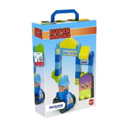 Joc Constructii Tematic Statie Politie - Miniland