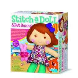 Set creativ coase propria papusa cu iepuras