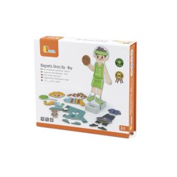Set magnetic vestimentatie baieti, viga