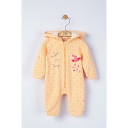 Salopeta pentru bebelusi sweets, tongs baby (marime: 3-6 luni, culoare: somon)
