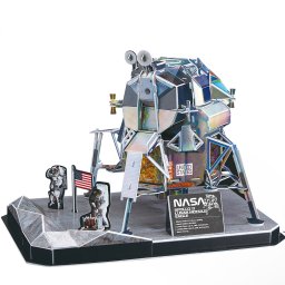 Cubic fun - puzzle 3d nasa - modulul lunar apollo 11, 93 piese