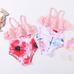 Costum de baie trandafir (culoare: roz, marime: 120)