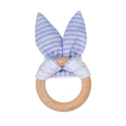 Jucarie dentitie nature iepuras blue