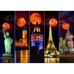 Puzzle 1500 piese - Blood Moon
