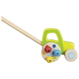 Primul meu tractor - jucarie de impins pentru bebelusi