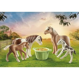 Playmobil - set 2 cai islandezi cu manji