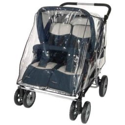 Pelerina de ploaie pentru carucioare de gemeni REER 71584