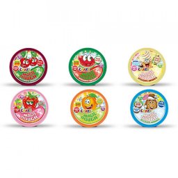 PLASTILINA 70 GRAME - FRUCTE - 6 MODELE DIFERITE