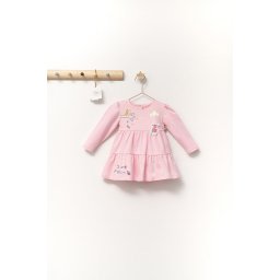 Rochita scufita rosie pentru fetite, tongs baby (culoare: roz, marime: 18-24 luni)