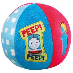 Minge din plus zornaitoare, locomotiva thomas, 14 cm