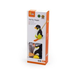 Jucarie de impins - pinguin, viga