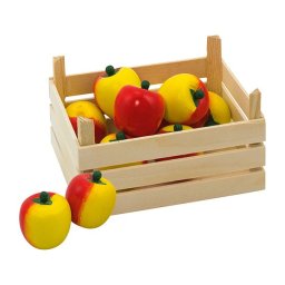 Mere din lemn in ladita