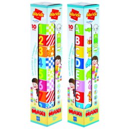 Set de constructie cu numere abrick 10 piese, 7811