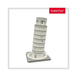 Cubic fun - puzzle 3d turnul din pisa (nivel mediu 27 piese)