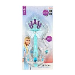 Set Bagheta magica cu sunete si lumini, diadema si colier Toi-Toys TT12545A