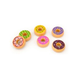 Set de gogosi din lemn, viga