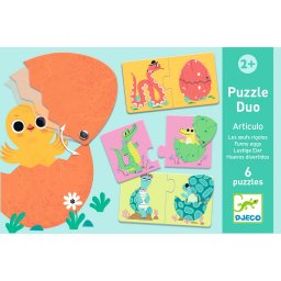 Puzzle duo djeco, din ou