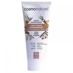 Lapte de corp bio cu unt de shea si ulei de migdale dulci 200 ml cosmo naturel