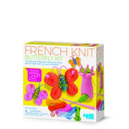 Mini set creativ - fluturi tricotati, littlecraft