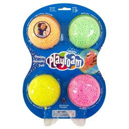 Spuma de modelat cu sclipici Playfoam™ - Set 4 culori