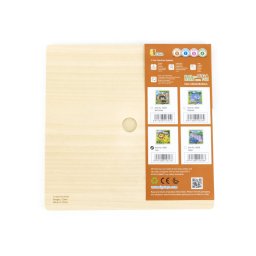 Puzzle din 9 piese mari mama si puiul leu, viga