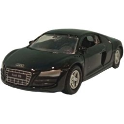 Masinuta Die Cast 7.5 Cm, Scara 1:60, Audi negru