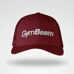 GymBeam Șapcă Mesh Panel Cap Burgundy UNI