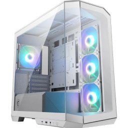 Carcasa MAG PANO M100R PZ WHITE, mATX, RGB, Alb