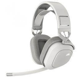 Casti cu microfon HS80 MAX Wireless, Alb