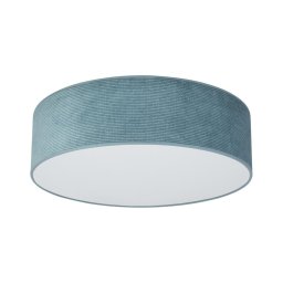 Duolla - Plafonieră LED CORTINA LED/26W/230V pr. 45 cm 4000K turcoaz