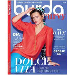 Revista Burda Style curvy/plus 02/2024 editata in limba germana